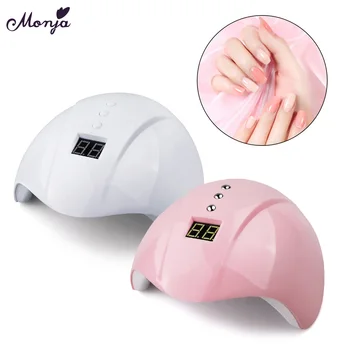 

Monja 5B 36W Mini UV LED Nail Art Lamp For All Gels Polish Auto Sensor Timer Quick Curing Nail Dryer Manicure Machine