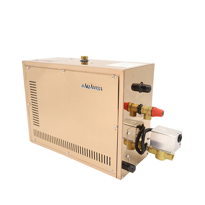 12/15/18KW Automatic Stainless Steel Steam Generator Descaling Sauna Room Steam Bath Machine For Spa Room Digital Controller 3