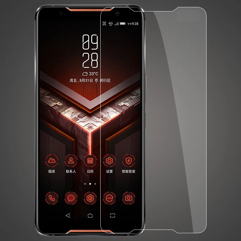 

2.5D 9H Tempered Glass For ASUS Rog 2 Phone ZS600KL Protection Film Glass For ASUS Rog 2 Phone ZS660KL Screen Protector