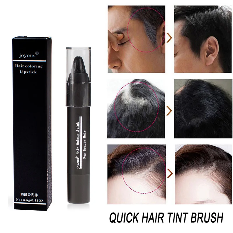 

Hair Color Pen New Arrival Temporary Hair Dye To Cover White Pen Color Wax Hair Chalk Make Up Pencil TSLM1