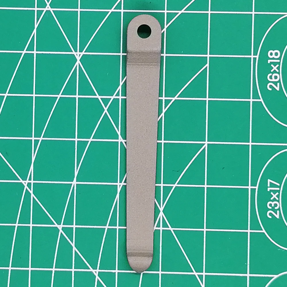 Sand-Blasting-Titanium-Alloy-Knife-Pocket-Clip-for-Chris-Reeve-Knives-Umnumzaan-Sebenza (2)