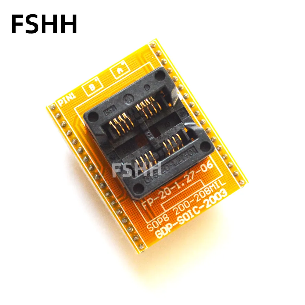 

Двухпозиционная GDP-SOIC-2003 тестовое гнездо для LT48/LT848 программист адаптер 208mil SOP8 адаптер