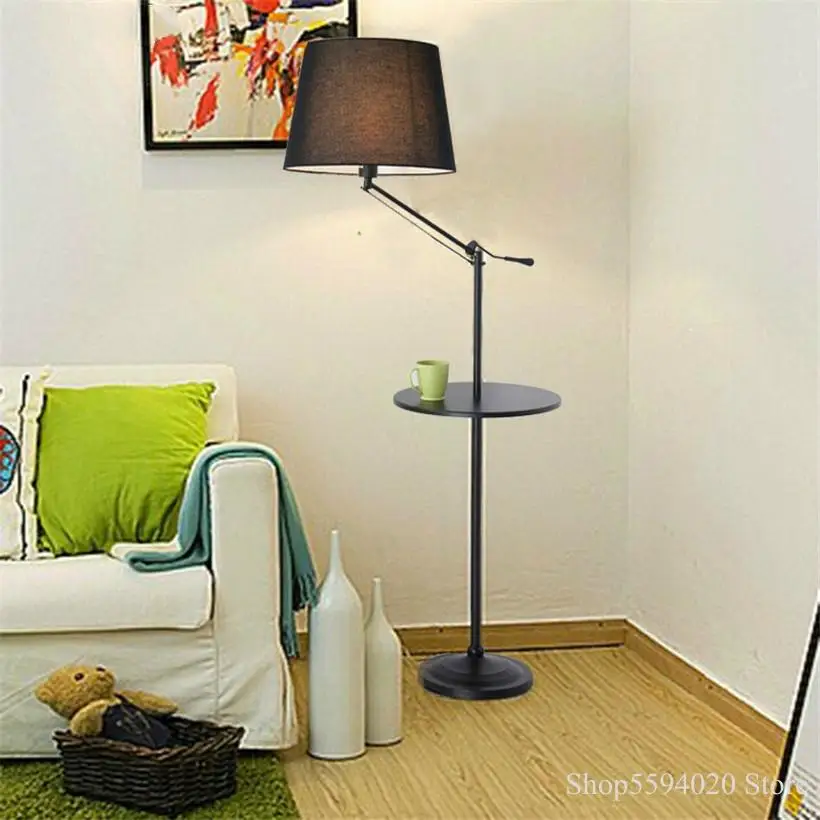 Американские напольные лампы для поддонов гостиной кабинета освещения кофе