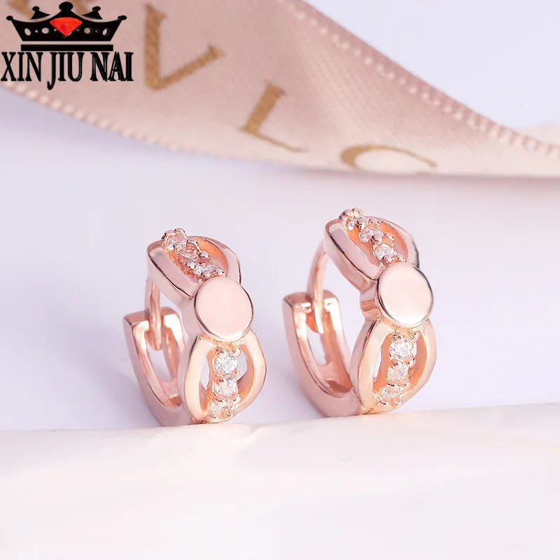Amazon jewelry mixed batch of high end AAA inlaid zircon rose gold...