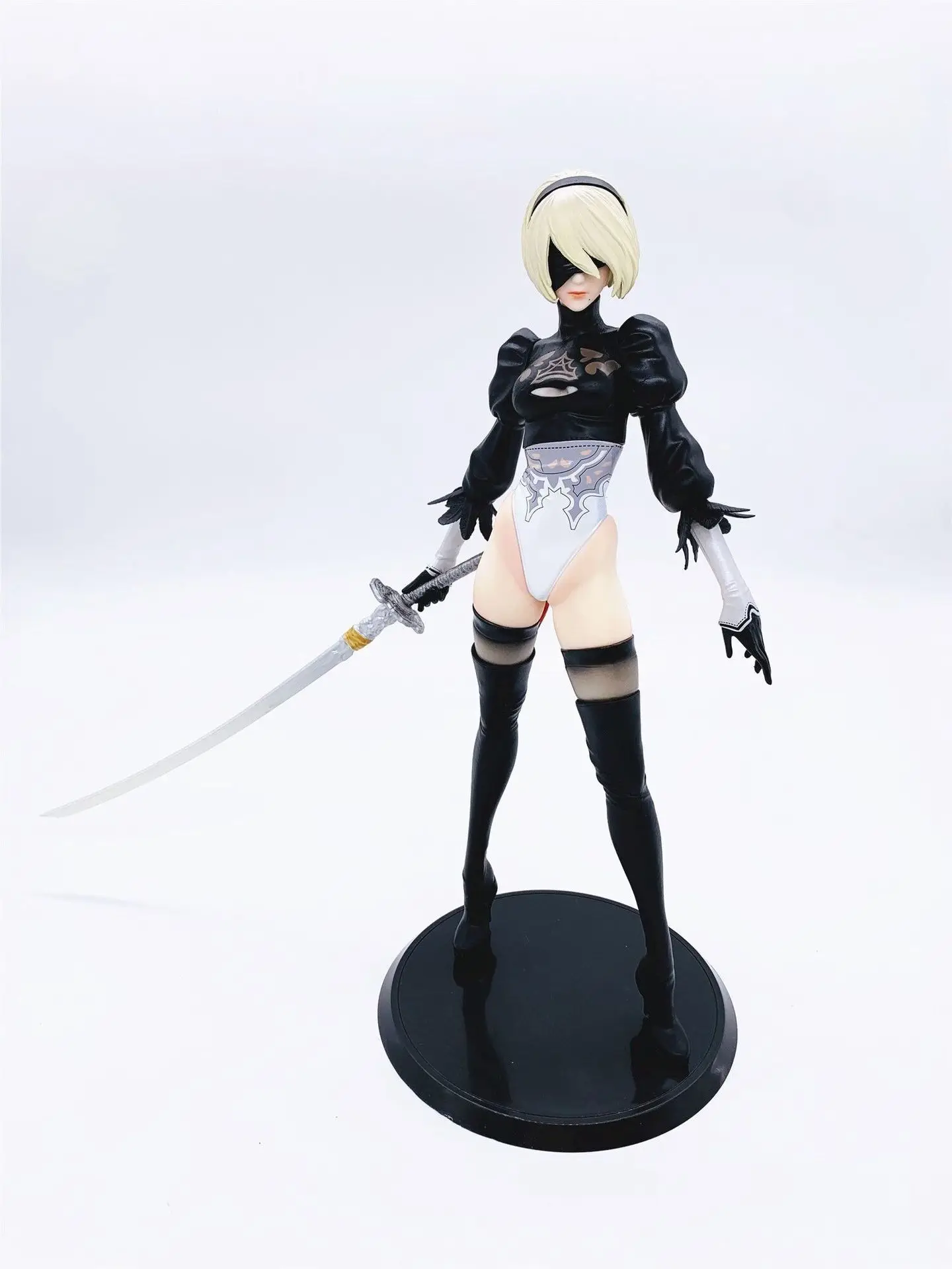 Anime Game NieR: Automata 2b YoRHa No.2 Type B PVC Action Figure Cartoon Model Collectible Toys Doll lelakaya Dropshipping 30CM