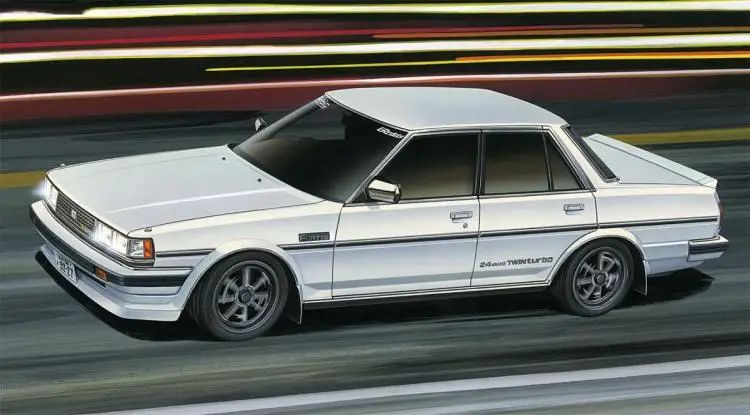 1/24 Cresta GT Твин турбо GX71 сборка модель автомобиля 04604