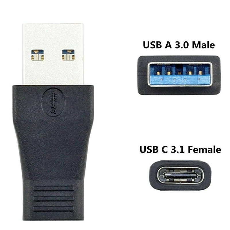 USB 3,1 type C Женский к USB 3,0 мужской порт адаптер карты конвертер SD998