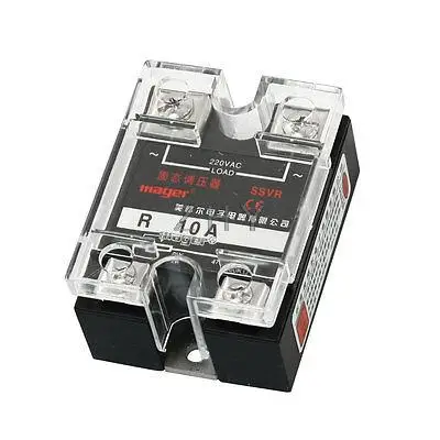 

Resistor Adjustable One Phase SSR Voltage Regulator AC 220V 10A 2W 470-560K Ohm