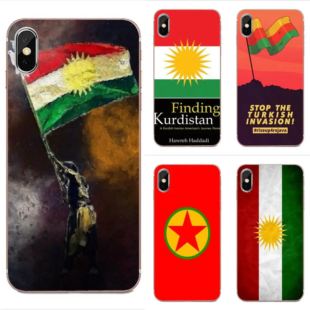 Силиконовый чехол для телефона kurdivan Flag Lion Huawei P7 P8 P9 P10 P20 P30 Lite Mini Plus Pro Y9 Prime P Smart Z 2018