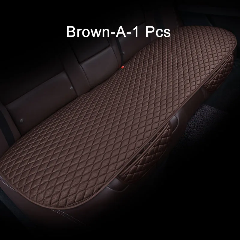 Brown-A-1 Pcs Подушка для автомобильных сидений, чехол для сидений, седан и внедорожник, защита для автомобильных сидений, чехол для автомобильных сидений, чехлы для автомобильных сидений - Название цвета: Brown-A-1 Pcs