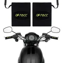 12V мотоцикл с подогревом ручки руль с проводами и переключатель Нагреватель Колодки Наборы 30-36 мм