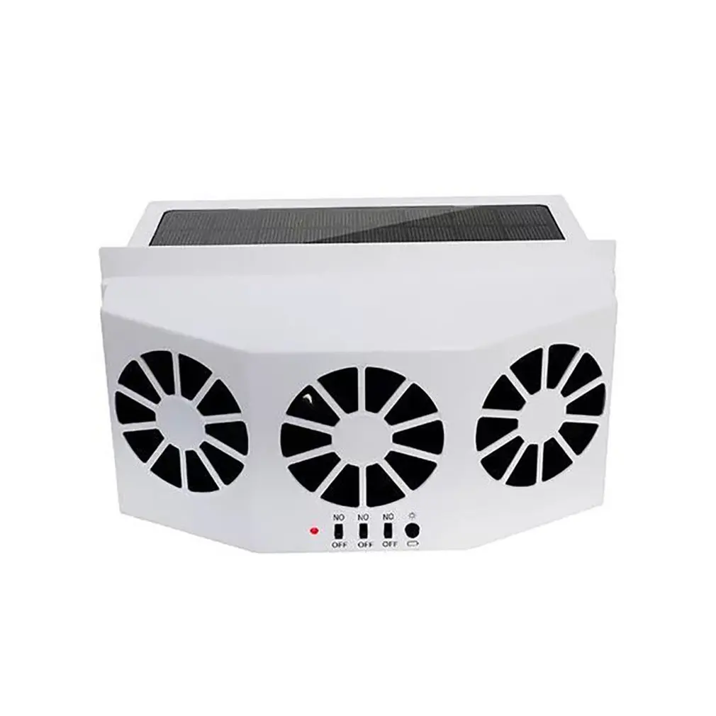 

New Solar Car Ventilator Third Generation Car Exhaust Fan Cooling Fan Car Exhaust Fan Radiator Solar Car Ventilator