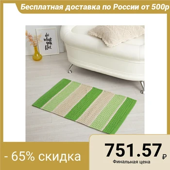 

Carpet Flow-III, 50 х 80 ± 3 cm, color green.