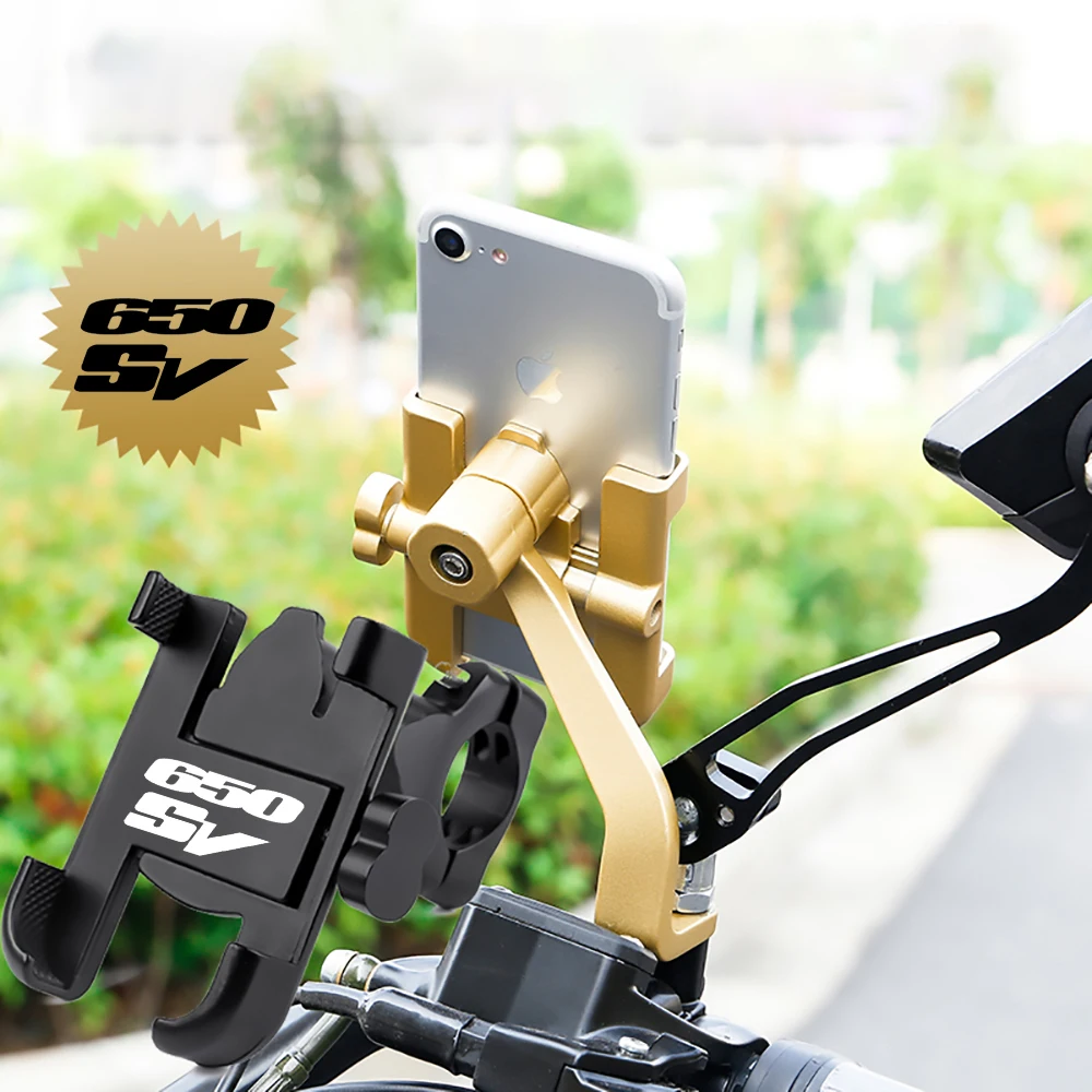 Универсальный держатель для телефона на мотоцикл Suzuki SV650 SV 650 SV650X SV650S из сплава |