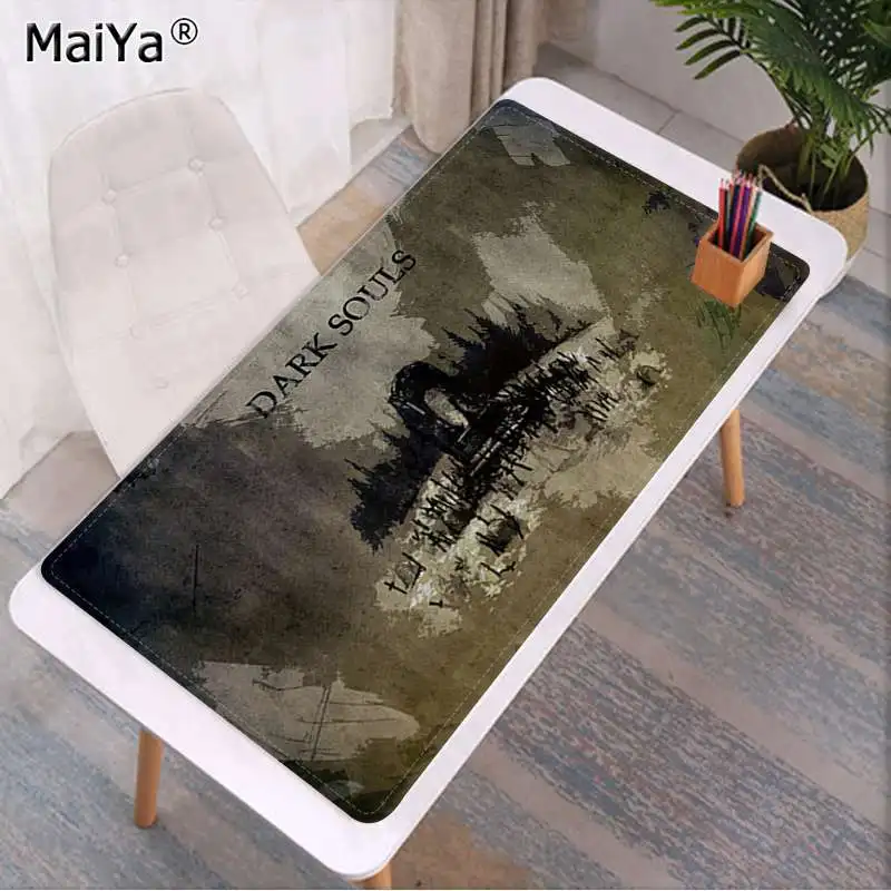 Maiya Custom Skin Dark Souls Customized laptop Gaming mouse pad Free Shipping Large Mouse Pad Keyboards Mat - Цвет: Lock Edge 30x80cm