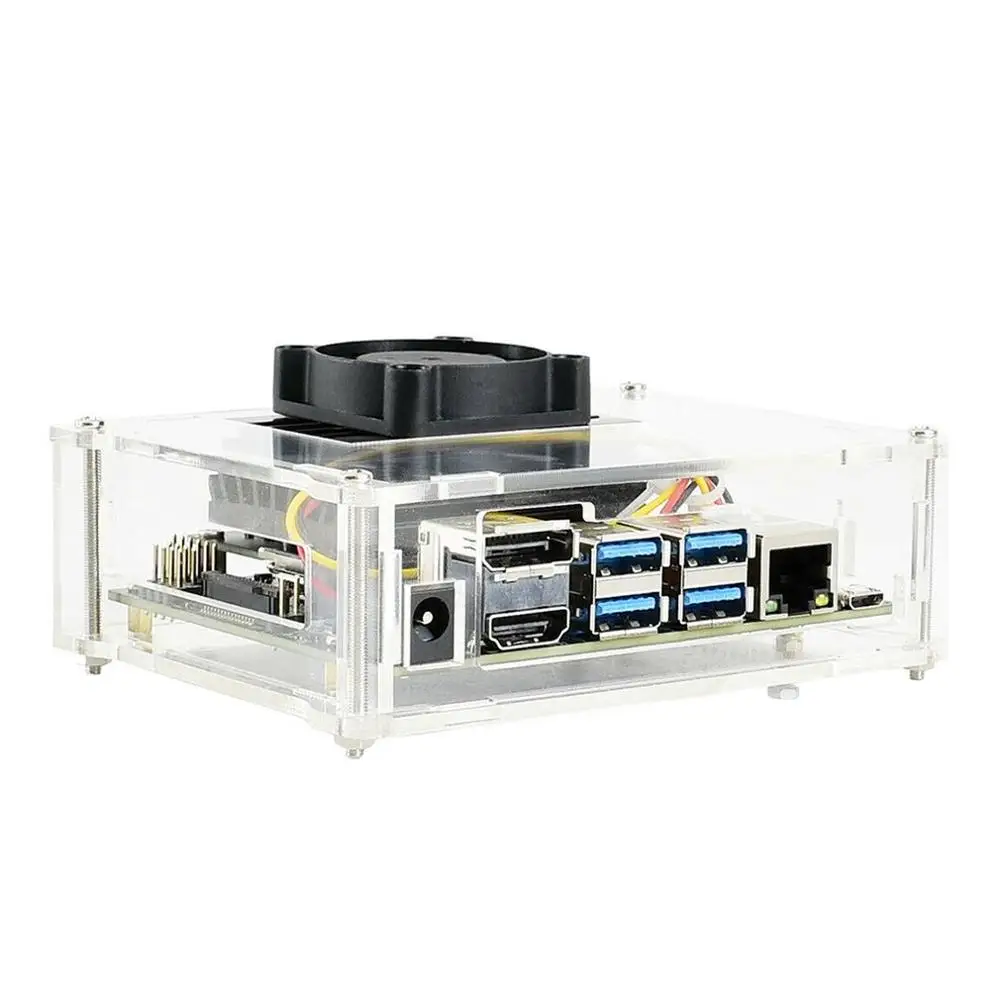 Dust Resistance Acrylic Clear Case Type A For The Jetson Nano Developer Housing With Screws Wifi Module