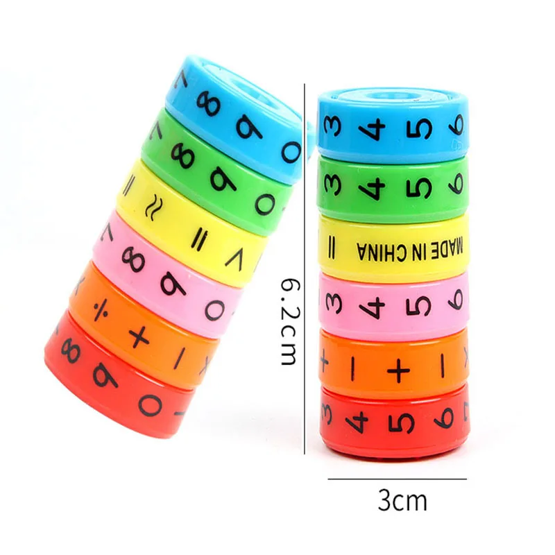 Toddler Educational Montessori Toys Learning Creative Arithmetic Teaching Plus Subtract Interesting Math Toy For Children Kids | Игрушки и