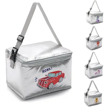 

Kids Girl Casual Animal Unicorn Lunch Bag Women Picnic Portable Thermal Food Thicken Cooler Student Ice Insulated Tote Box