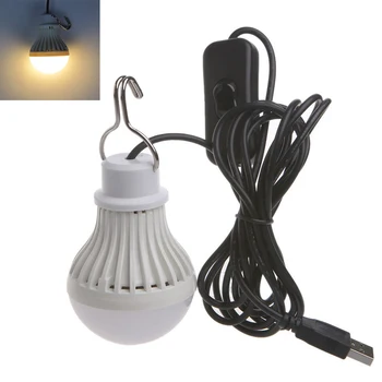 

Portable Outdoor Use Camping UV Emergency Lighting Touch Dimmable With Hook USB Powered