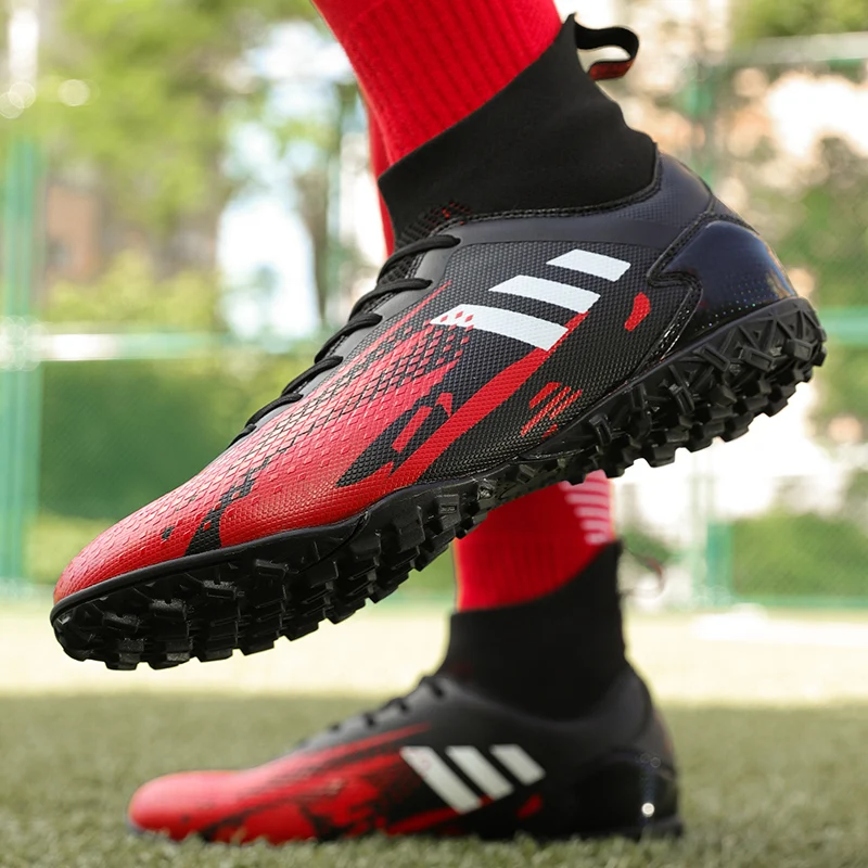 Мужские футбольные бутсы уличные спортивные тренировочные FG/TF Botas De Futbol Multitaco