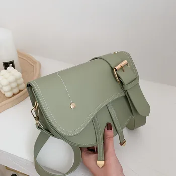 

Saddle small bag female 2020 new wave spring and summer Korean version fashion wild retro single shoulder messenger female bag