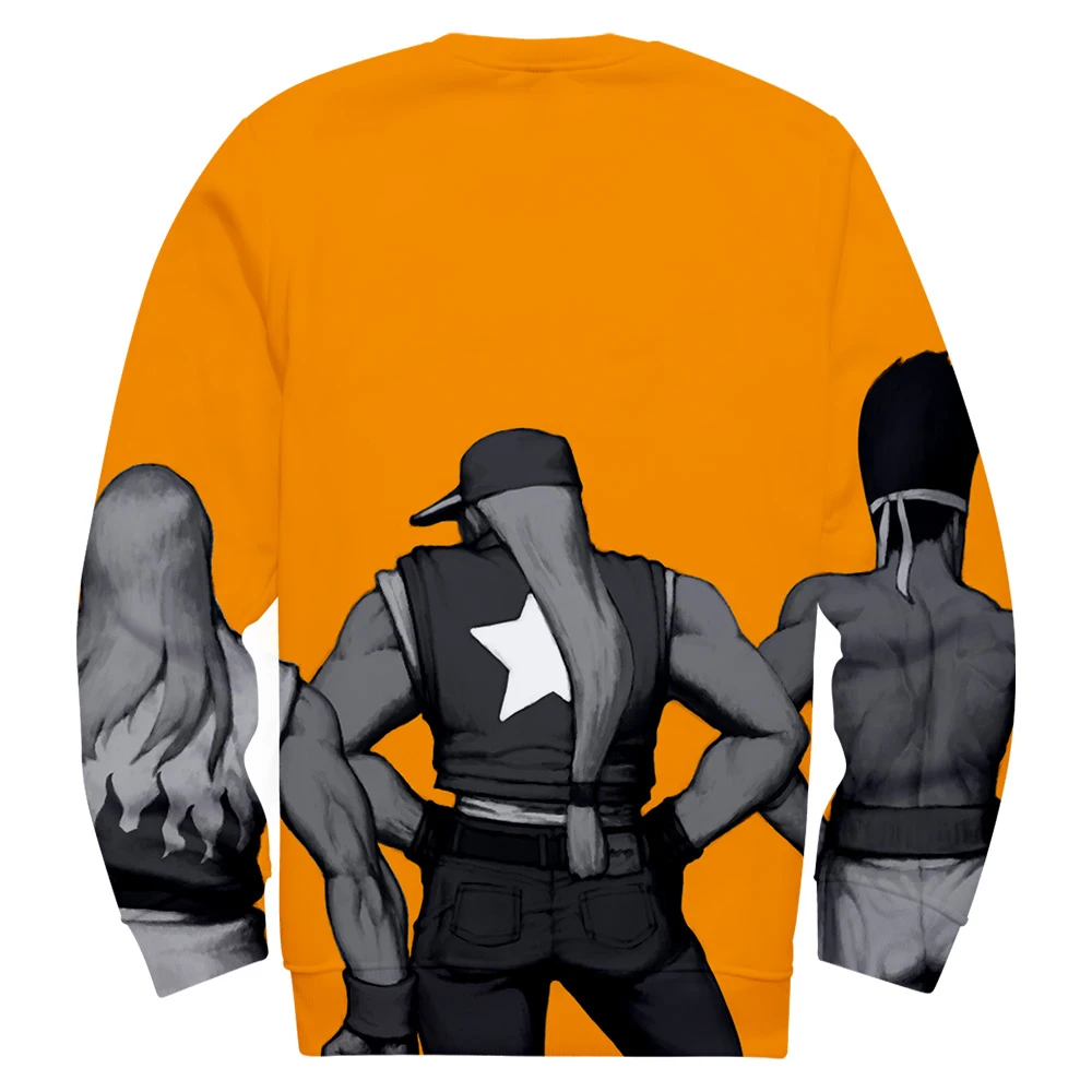 Из серии игр The king of fighters(с модным принтом Футболки Для женщин/Для мужчин с длинным рукавом футболки Новое поступление, горячая Распродажа Повседневное уличная одежда