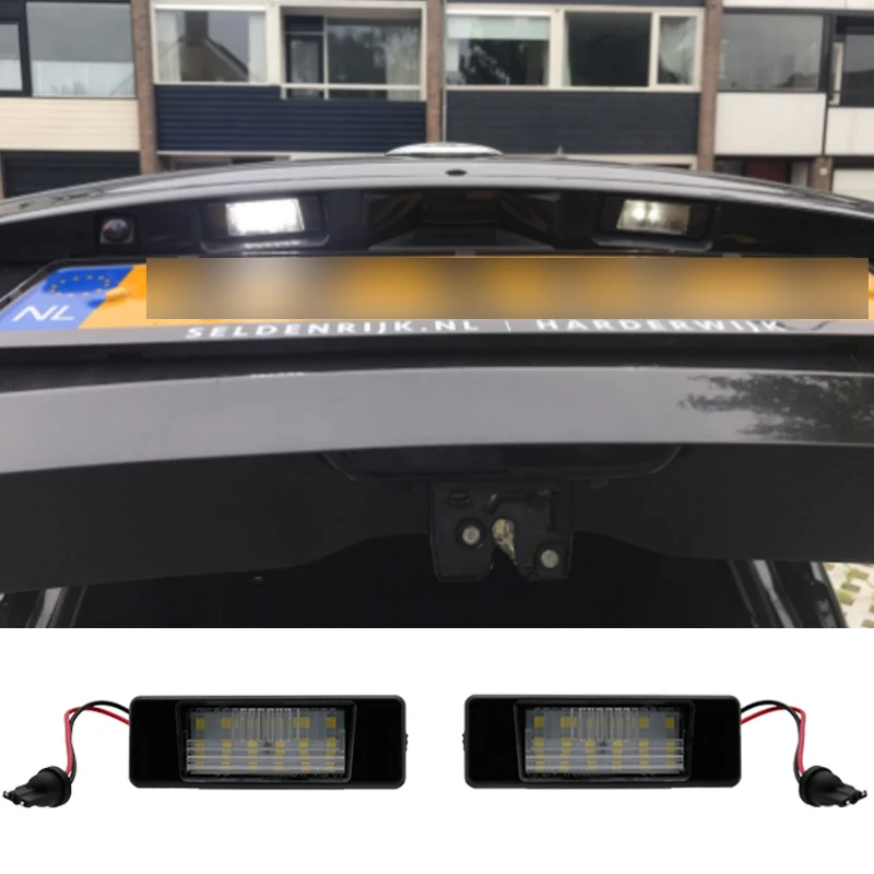 Светодиодные фары для номерного знака Nissan Qashqai Pathfinder R51 JUKE Primera P12 X trai задний