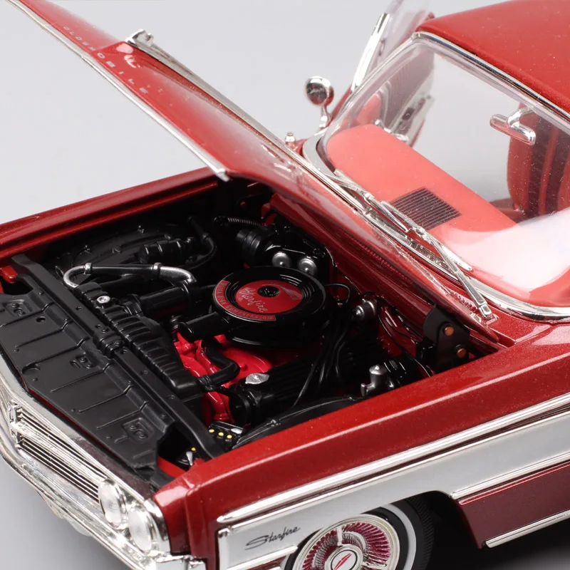 1/18 весы классические винтажные Роскошные GM 1962 Olds мобильный StarFire 98 автомобили литой автомобиль металлическая модель игрушечный автомобиль миниатюрный мальчик