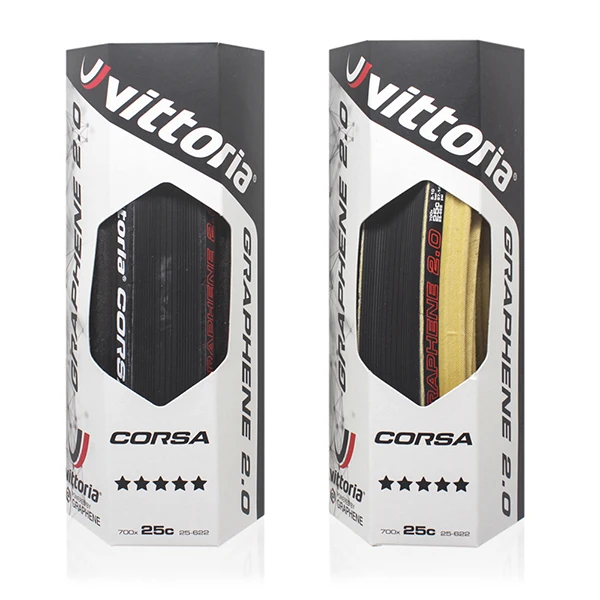 Vittoria Corsa G + конкуренция Grafeno 2 0 700x25 черно-коричневый 320 TPI пневматические шины для