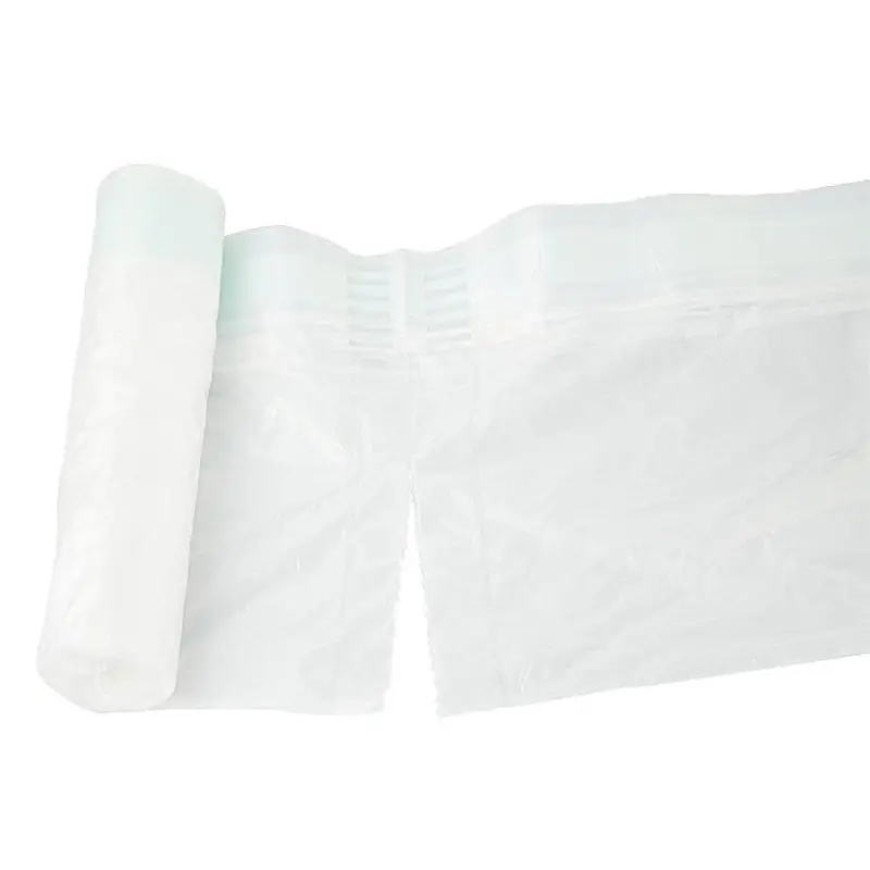 50 Pcs Potty Diaper Bags Potty Training Seat Baby Toilet Seat Bin Bags Travel Potty Liners Disposable With Drawstring