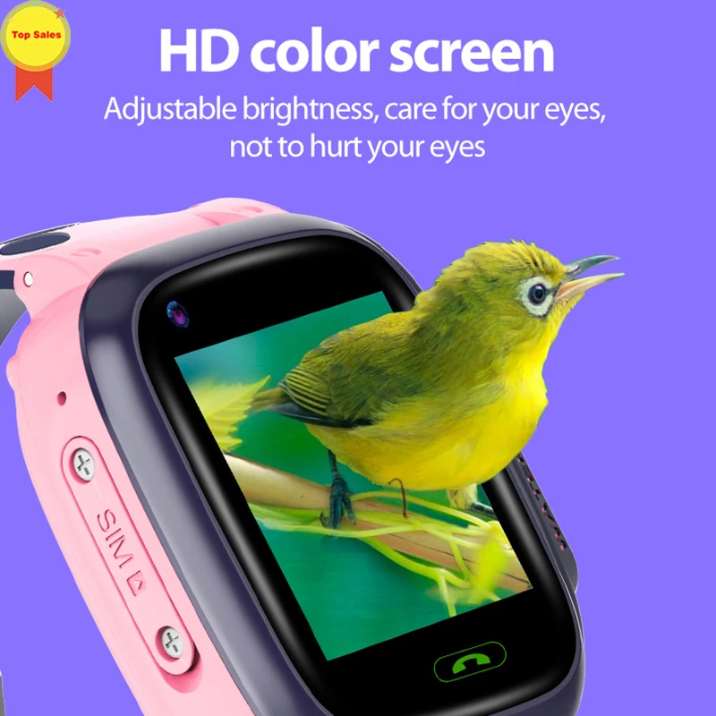 high quality Children Smart Watch Video Call 4G Full Net-com AIi Payment WiFi Chat GPS Position Watch For Kid Student baby watch