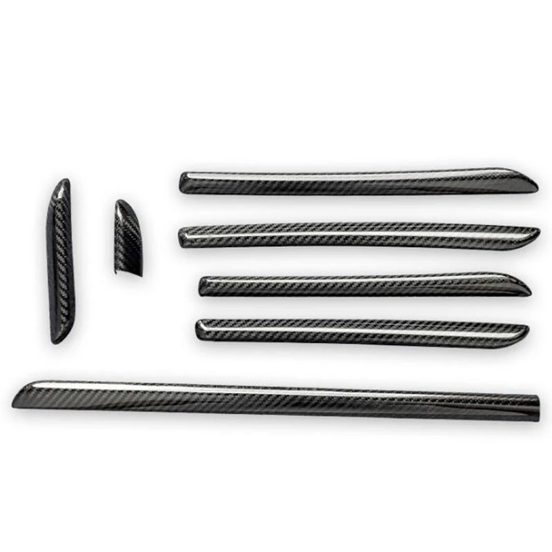 

Carbon Fiber Interior Console Door Panel Strips Cover Trim for A3 S3 RS3 8V