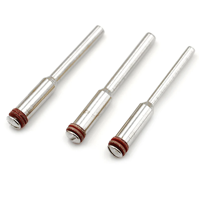 Для инструмент вала 2,35 мм 3,0 мм 3,17 мм 5 шт. Стальной Винт Хвостовик оправки отсечки колеса держатель
