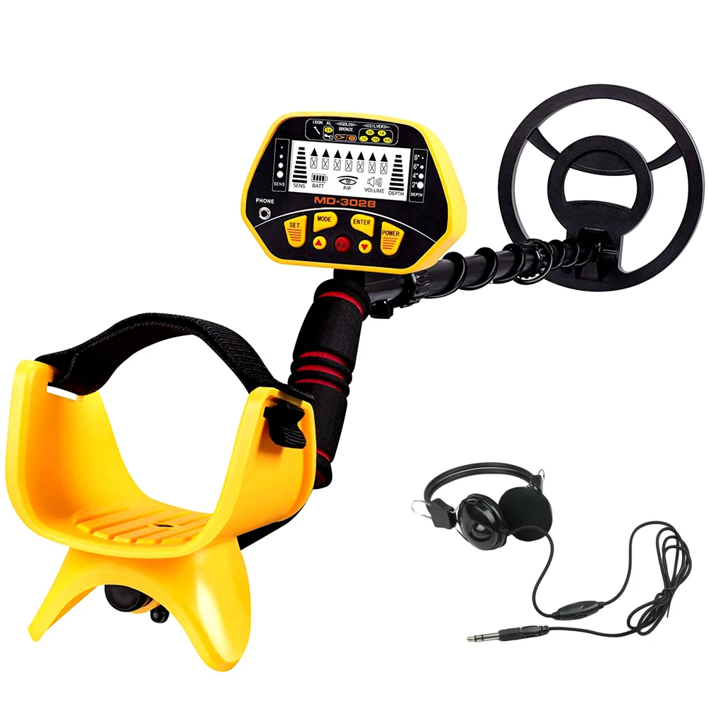 Metal Detector For Adult,gold Detector With 22cm Waterproof Search Coil