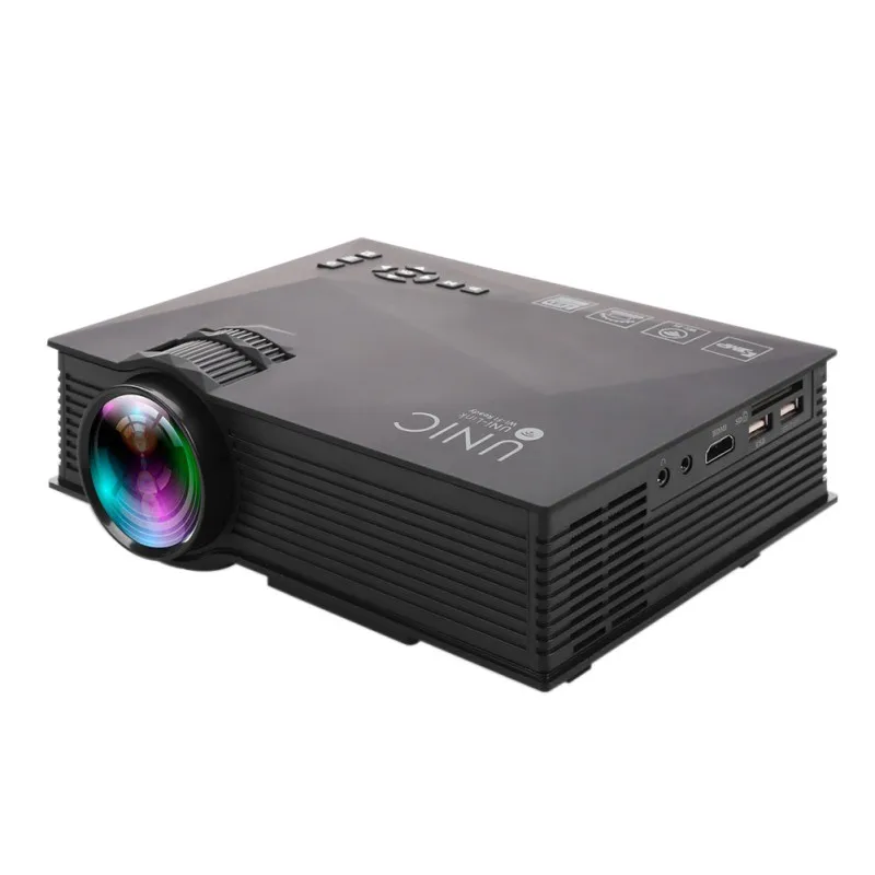 New UC46 UC68 WIFI Projector Smartphone Portable Video Projector Euro Plug For Home Entertainment