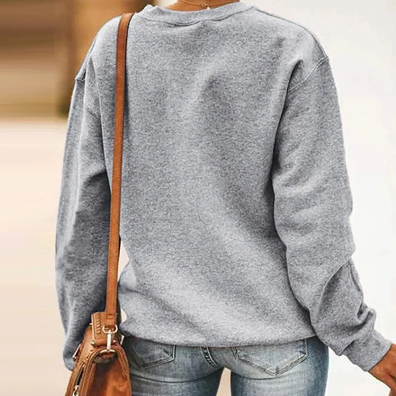 New Thanksgiving Day Printed Women Sweatshirt Pullover O-Neck Long Sleeve Tops Female Harajuku Sweatshirt Streetwear Sudaderas 2