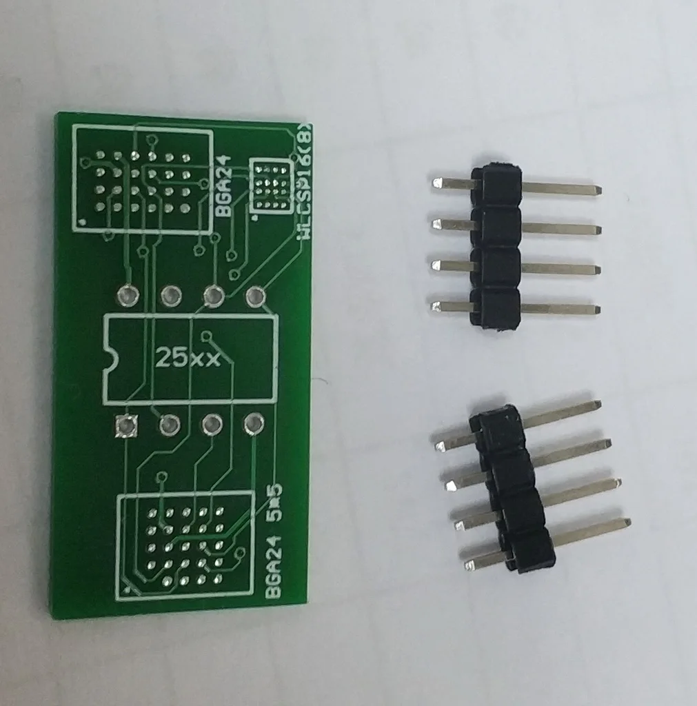 Bga24 dip8 transferência 4*6 bola 5*5 placa
