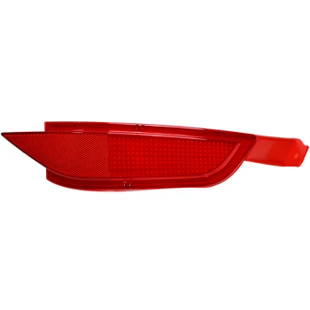 

1PC Auto Right Side Rear Bumper Reflector Fog Light Lens Red Lamp Shell For Ford Fiesta Mk.7 08-12