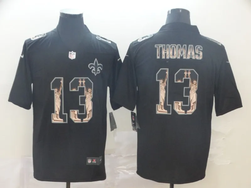 Все сшитые мужские wo Мужские Молодежные Детские th Орлеан Drew Brees 9 Alvin Kamara 41 Thomas 13 Джерси