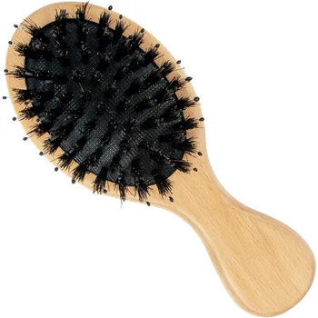 

Bristle Bristle Bristle Brush, Nylon Needle Bamboo Paddle Tangled Brush Tangled Add Gloss Brush, Daily Use