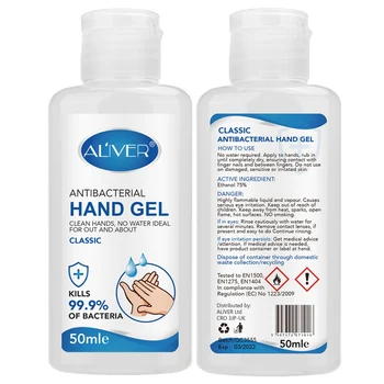 

2020 NEWNo-wash 50ML Hand Sanitizer Gel Bacteriostatic Gel Disinfection Sterilization Liquid Hand Soap hot sale