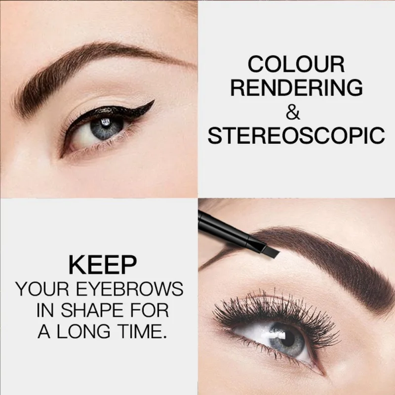 5 цветов двухсторонний Водонепроницаемый стойкий не цветущий глаз набор для