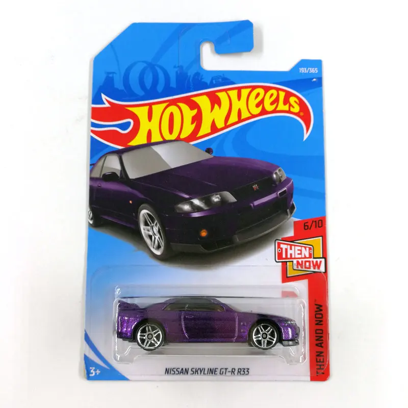 2018-193 Hot Wheels 1: 64 Автомобиль NISSAN SKYLINE GTR(NISSAN 180SX Тип X)(NISSAN FAIRLADY Z) Коллекционное издание металлическая литая модель автомобилей - Цвет: 2018-193