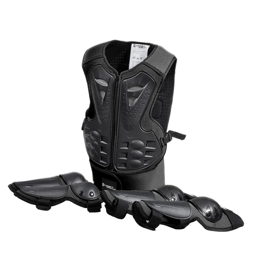 Kids Outdoor Sports Protection Gear Set for Body Elbow Knee Skating Cycling Horse Riding