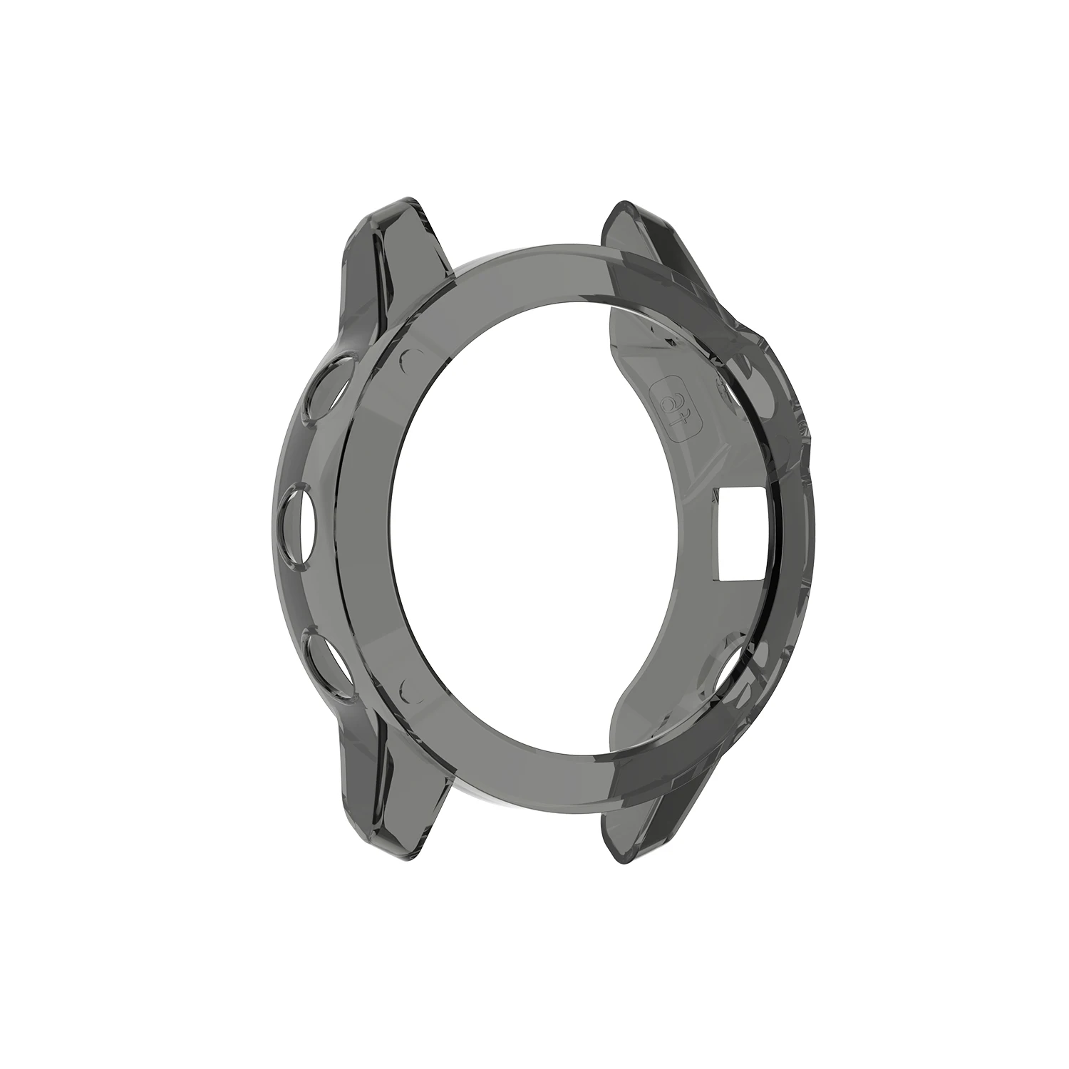 black Тонкий чехол для часов Garmin Fenix 6 Чехол Мягкий Прозрачный ТПУ защитный чехол s для Garmin Fenix 6/6 Pro защита смарт-часов - Цвет: black