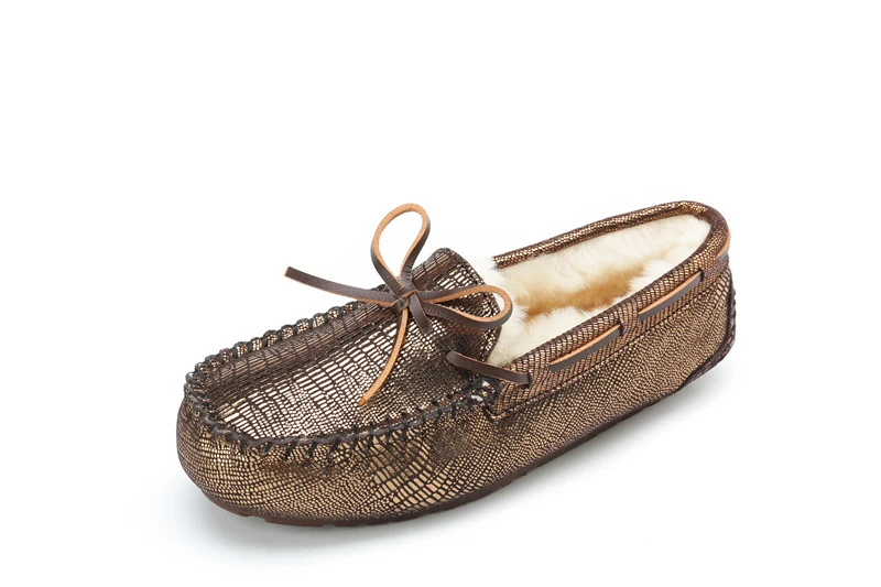 Г. Мокасины из натурального меха для мам, лоферы из мягкой натуральной кожи для отдыха, новые женские туфли на плоской подошве, женская повседневная обувь для вождения, размер 34-44