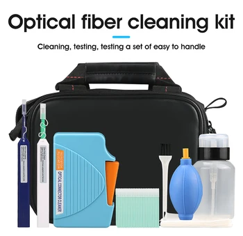 

Fiber Optic Cleaning Pen Tool Set with Optical Cleaner Fiber Connector Reel Cleaner Box