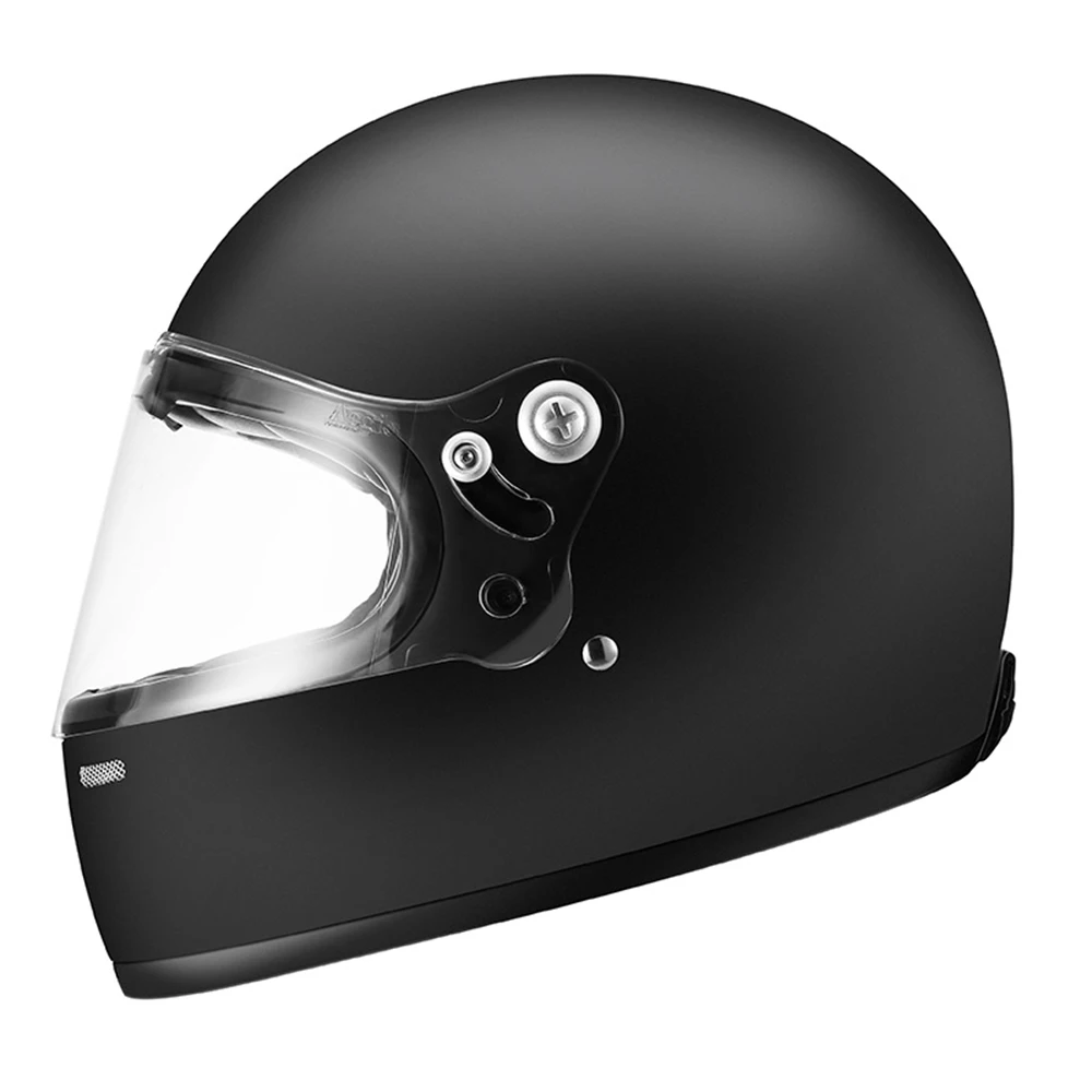 AMZ DOT сертификация мотоциклетный шлем стекловолокно мотокросса шлем анфас мото шлемы для мужчин и женщин - Цвет: 919 Matte Black