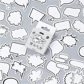 

1pack Cartoon Black and White Bubble Washi Tape Adhesive Tape Practical Shine Sticker Scrapbooking Sticker Label Masking Tape