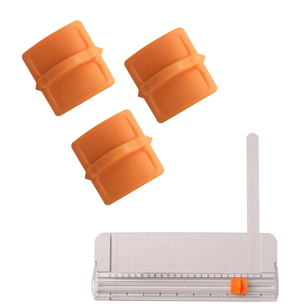 3 Pieces Paper Cutter Blades - Replacement Refill Blade fit 9090 Slide Ruler Paper Trimmers